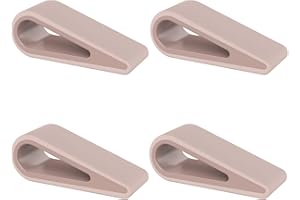 MoKo Supporti Laptop Cavaletto Notebook 4 Pezzi in Silicone Antiscivolo, Stand Accessori Computer, Ultra Resistenti, Supporto Base per Laptop, Tablet, Tastiera - Rosa