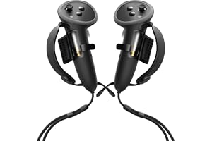 KIWI design G4 Max Kontrollhandtagsskydd för Meta Quest 3/3S | Halkfri Handtaksöverdrag, Batteriöppning, Kompatibel med Oculu