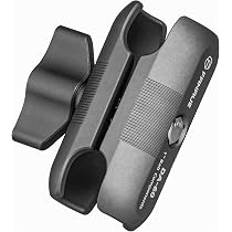 Adattatore Testa Sferica Per Action Camera FANAUE, Compatibile Con GoPro Hero 9/10/11 E Bracci RAM B, In Alluminio Anodizzato Con Bloccaggio Antivibrazione, Rotazione 360°