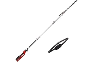 Einhell Tagliasiepi elettrico GC-HH 9046 (900 W, lunghezza di taglio 41,2 cm, distanza tra i denti 20 mm, portata 1,97 m, estendibile fino a 2,60 m, attacco di taglio inclinabile)