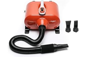 shernbao Double Motor Blower Dogs 6.0HP 3000W – Professional Hair Dryer,Soffiatore per Cani, Grooming Equipment Giant Breeds,Asciugacapelli per Uso Privato e Professionale
