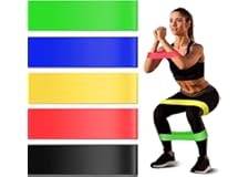 5PCS/Set Resistance Band fitness 6Levels Latex Gym Strength Training Rubber Loops Bands Fitness CrossFit Equipment Yoga Exerc