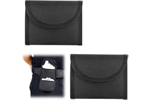 ‎WEDDHUIS WeddHuis 2 Stück Gürtel Handschuhtasche,Latex Handschuh Einweg Handschuhhalter,Doppelte Handschuhtaschen für 5,7 cm Dienstgürtel