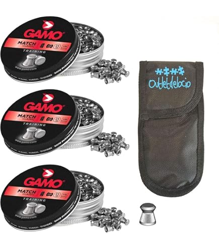 Pallini Gamo Acuttek Hollow Point 5,5mm: 2 Confezioni Da 250 Pz, In Lega, Precisi E Penetranti - 4