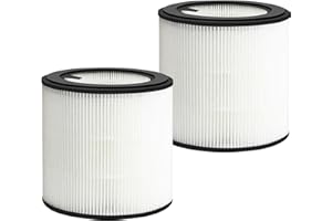 TOUYINGER Paquete de 2 Filtros HEPA de Repuesto Compatibles con Purificador de Aire Philips 800 Series, AC0830/10, AC0820/10, AC0820/30, Sustituye Al FY0194