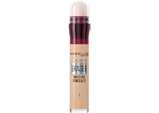 Maybelline Concealer Instant Anti Age Eraser Eye Concealer, Dark Circles and Blemish Concealer, Ultra Blendable Formula 01 Li