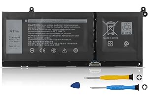 K KYUER G91J0 V6W33 Laptop Batterie pour Dell Latitude 3320 3420 3520 5625 Vostro 3425 5310 5410 5510 5515 5415 Inspiron 3510 3511 3515 5510 5515 5518 5310 5410 5415 5418 7415 2-in-1 WV3K8 PG8YJ MGCM5