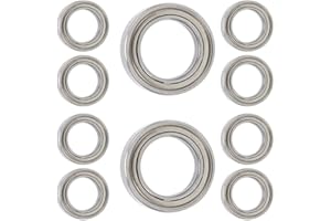 ANGEEK 10 mini cuscinetti a sfera MR63ZZ 3 x 6 x 2,5 mm, per modellismo 3D