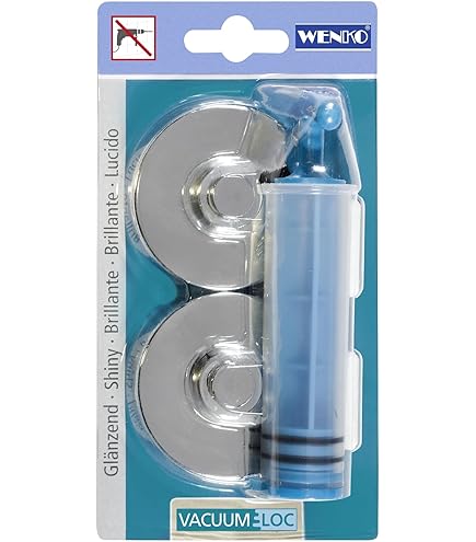 Porta Asciugacapelli Wenko Milano - Con Portacavo, Cromo, Per Parete - Foto 3