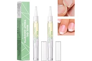 SHENGQIU 2PCS Radiant Nail Growth Oil,Cuticle Oil for Nail,Radiant Nail Growth Oil Pen,N/ail Gro/wth Oi/l,Rejuvenation N/ail Grow/th Oi/l,Na/il Strengthener,Na/il Nutrition Pen for Moisturize Dry Nails