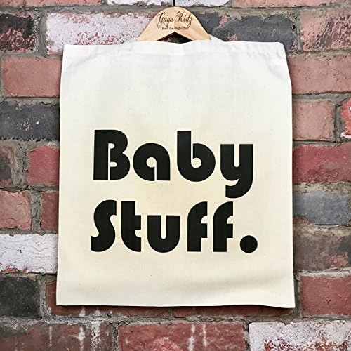 Baby Stuff. Canvas Over the Shoulder Tote Bag