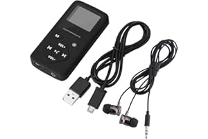 TANGXI Radio Portátil,Mini Bolsillo Digital Dab/Dab+Receptor Radio Digital de Bolsillo Bluetooth Reproductor de MP3 con Auricular,Función de Reproductor de MP3 con Tarjeta TF,Altavoz Incorporado
