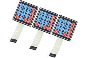 Aihasd 4 x 4 matriz de 16 matriz tecla del teclado teclado interruptor de membrana para Arduino