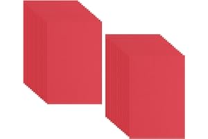 ‎PATIKIL PATIKIL 30er Pack Moosgummi Schaumstoffplatten 12" x 8" 2mm Dicke EVA Schaumstoffplatten Schaumstoff Papier für Bastel im Pinnwanddekoration Scrapbooking DIY Cosplay-Kostüm Rot