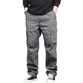 Lymio Cargo for Men | Cotton Cargo Pant | Lower for man | Comfortable Breathable Cargos for Casual, Office Wear | Pant for Me