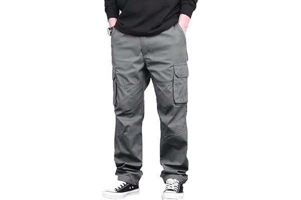 Lymio Cargo for Men | Cotton Cargo Pant | Lower for man | Comfortable Breathable Cargos for Casual, Office Wear | Pant for Me