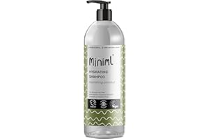 Miniml Natural Coconut Hair Shampoo- Hydrating and Nourishing, For Normal to Dry Hair, Suitable for Sensitive Scalp and Skin, Sulphate Free, Vegan and Cruelty Free, 1L Forever Bottle