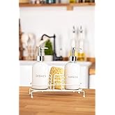 Mayaglory Novy Standlı 2'li Sıvı Sabunluk (White)