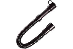 Techkar Ablaufschlauch fr Karcher BD 50/50, 43/25, 43/40 - Schwarz, Kunststoff oder Gummi, 750 mm, 38 mm Durchmesser, 50 mm Muffe, 1 Stck