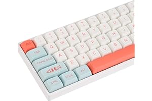 SOLIDEE 141 nasadek na klawisze niestandardowy zestaw nasadek na klawisze, 60% sublimacja kolorów PBT, profil XDA, niestandardowe nakładki na klawisze ANSI do 61 64 68 87 104 108 gamingowa klawiatura