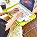 Produktbild yipinco7285 Faltbar Bett Tisch Schreibtisch Computer Notebook Betttisch Tablett für Lazy Menschen, grün, Einheitsgröße