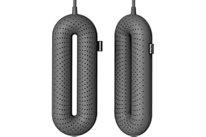 Snowpea Sèche-chaussures électrique amélioré pour chaussures de ski, chauffe-chaussures et bottes pour sécher les chaussures en sueur et éliminer les mauvaises odeurs, arrêt automatique temporisé de