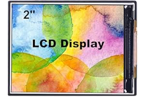 XICOOLEE Modulo Display LCD da 2 pollici per Raspbrry Pi/Arduino Onboard ST7789V Controller 2 Pollice IPS Schermo LCD Risoluzione 240x320 SPI Comunicazione RGB, 262K Colore