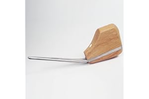 GENERIC Chris Alsop Guitar Fret Dressing File. Diamond File with Wooden Beech Handle. Guitar Tool. Luthier Tool.