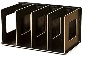 Support de rangement en bois pour CD - DVD - Livres - FOKOM