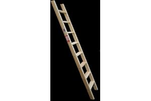 Premium Wooden Bunk Bed Ladder 6 Steps as Step Ladder Elegant for Vertical Height of 1.47 m
