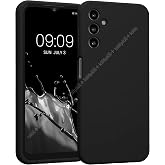 Kilifplus Samsung Galaxy M34 5G ile Uyumlu Kılıf Mat Lux Kamera Korumalı Renkli Yumuşak Biye Silikon Kapak - Siyah