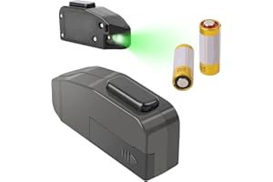 YdseozOA Lámpara LED para aspiradora con Detector de Polvo Universal, luz LED Verde para Detector de pelos de Animales, Accesorio para Cabezal de aspiradora