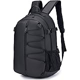 SPAHER Zaino di Pelle Zaino Uomo Pelle Zaino Porta PC 15,6" Pollici Laptop Zaino Antifurto Impermeabile Borsa da Scuola Porta