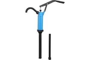 ZERONE Pompe à tambour, pompe manuelle à 40-60 l/min Pompe à fût manuelle 55 gallons de fluidité inflammable Pompe de transport Pompe manuelle Pompe manuelle