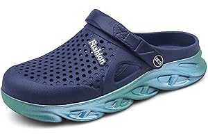 SECHRITE Sabots pour homme et femme - Mules - Sabots de jardin - Sabots d'été - Sandales de plage