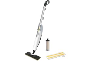 Kärcher ångmopp SC 2 Upright EasyFix, yta per tankfyllning ca. 50 m², reglering av ångmängden i tre steg, munstycksled, mikrofibergolvduk med kardborrfäste