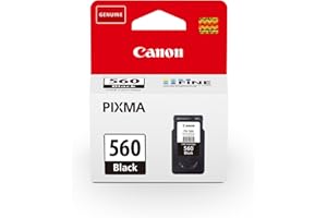 ‎CANON Canon Tintenpatronen - PG-560 Original Druckerpatrone - Druckt bis zu 180 A4-Seiten (1 x schwarze Patrone)
