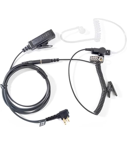 Poliziotta Costume Accessori HYSHIKRA Cavo Adattatore Audio Radio Universale A 2 Vie Da 3,5 Femmina A Multi-pin Con PTT 3,5 Mm Jack Headset Compatibile Con Motorola CP040 DP1400 GP68 GP88 GP300 XT420