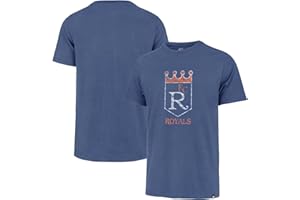 47 Brand MLB Men's Vintage Franklin Cooperstown Team Color Primary Logo Short Sleeve Baseball T-Shirt