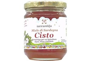 SLOW SARDINIA Miele di Cisto TERRANTIGA- Miele di Sardegna- 2 vasi da 250g