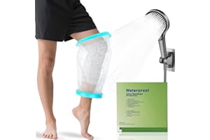 Sikeydels Protection Genou Douche,Housse de Protection pour Genoux,Protections Imperméable,Solide Résistant,Réutilisable Sac de Douche Genoux,Protege platre Genou Adulte