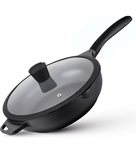 Set 3 Padelle Royalty Line Marmo - Nero, Ø 20-24-28 Cm - Foto 8