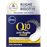 NIVEA Q10 POWER Crema Notte Viso Rimpolpante 50 ml, Crema viso anti-età da notte per 24 ore di idratazione, Crema antirughe c