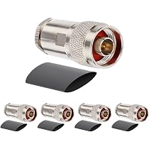 PL259 UHF Male Connector - For LMR600/CNT600/SYV50-12 1/2" Braided Coaxial Cable
