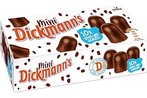 ‎DICKMANN'S SCHOKO STROLCHE Dickmanns Schaumküsse, 9er Pack (9 x 83 g)