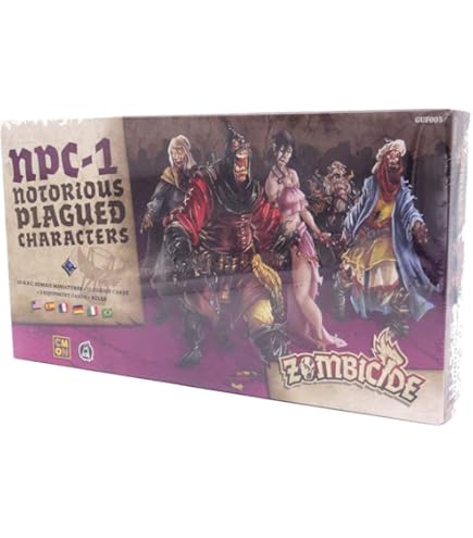 ZOMBICIDE DARK SIDE Gioco Da Tavolo ZOMBIE Miniature ASMODEE Cooperativo Invader Eta 14