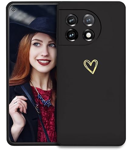 COMAKU Cover Pendenza Colorato per OnePlus 12R, Custodia Traslucido Silicone TPU con Antiurto Bumper, vert rose