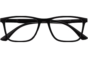 OPULIZE NYX Occhiali luce blu donna e uomo - Occhiali da lettura Antibagliore - Occhiali per computer - Protezione UV - Rettangolare