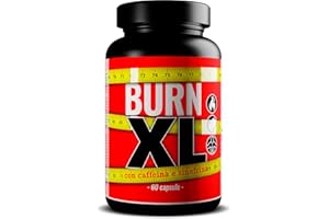 VS VITAMIN STORE Dimagrante Forte Brucia Grassi Termogenico Con Caffeina E Sinefrina, Burn XL 60 Capsule Ad Effetto Drenante, Pillole Dimagranti Veloci E Efficaci Con Garcinia, Guaranà E Noce Di Cola