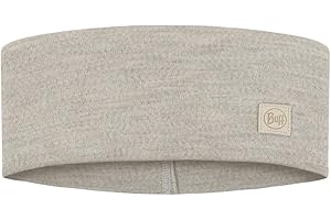 BUFF Szeroka opaska na głowę Merino Solid Cloud Unisex dla dorosłych